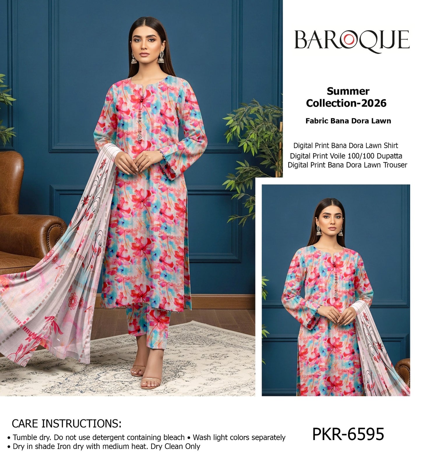 Lawn Bana Doria 3 pic