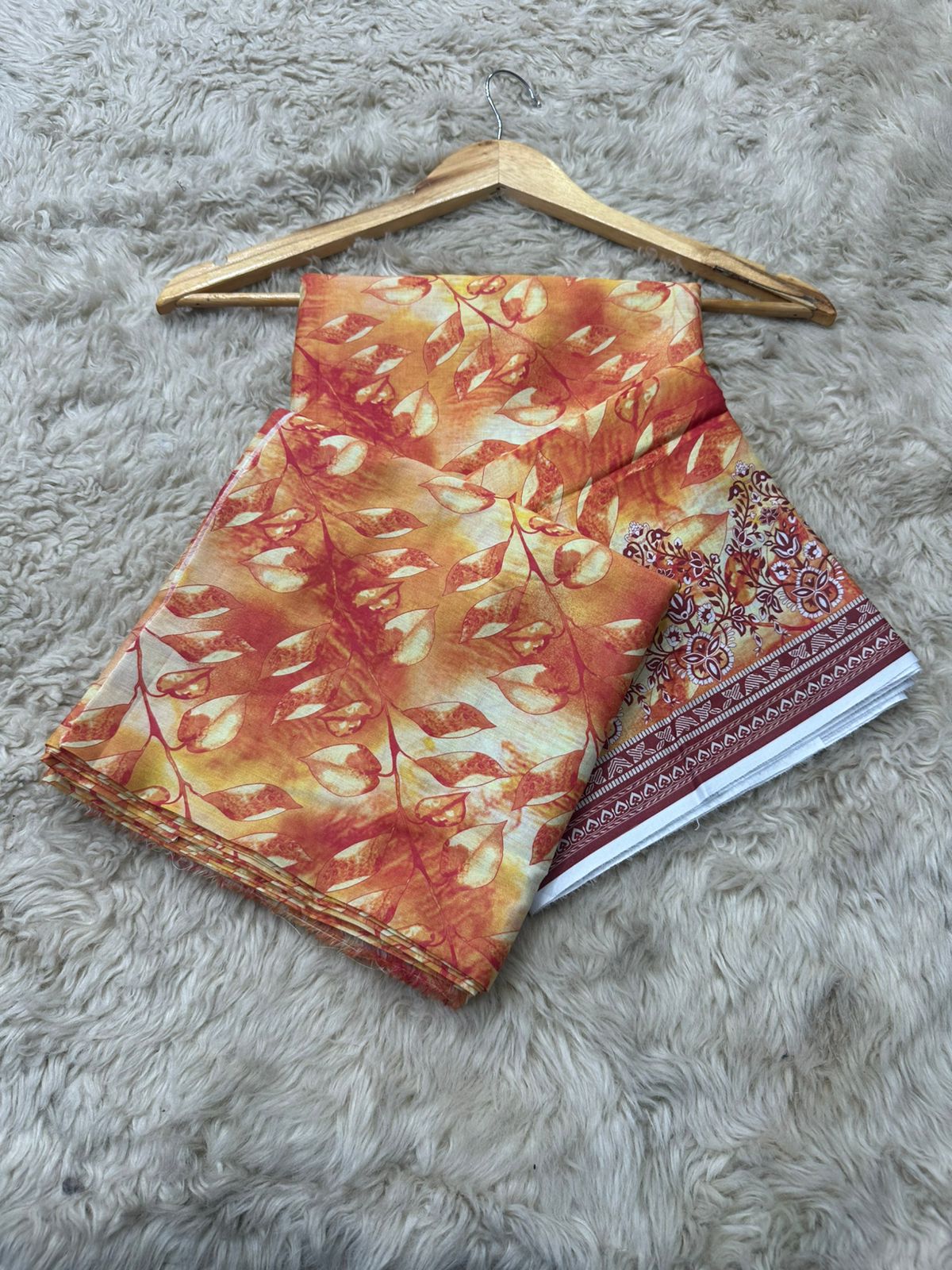 Saya Printed Lawn Three Piece (Unstitched)