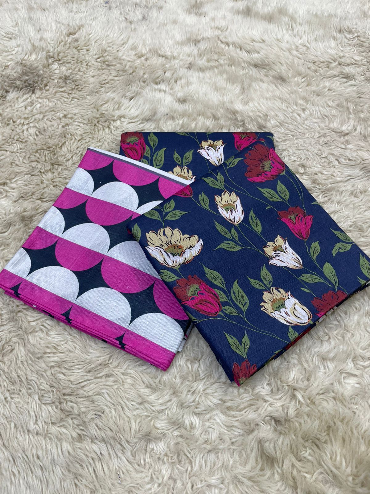 Sapphire Khaddar Three Piece (Unstitched)