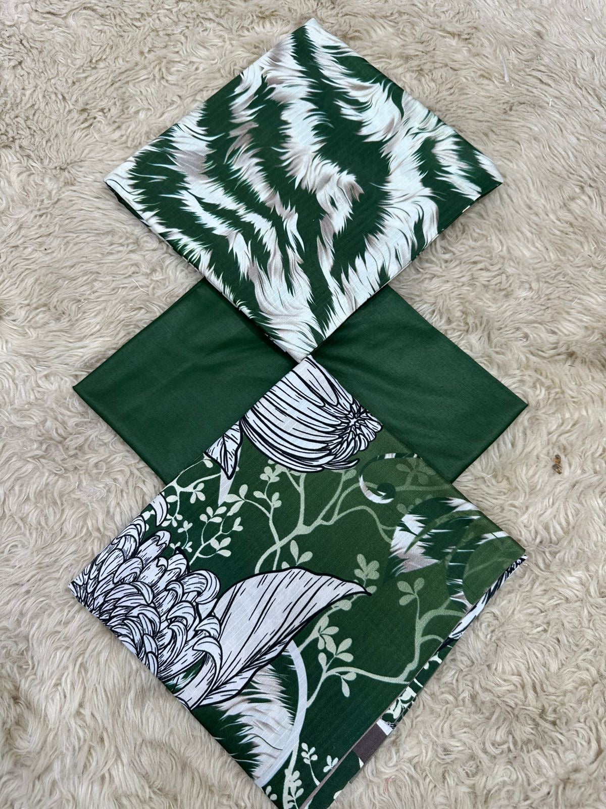 Barooque printed 3p (unstitched)