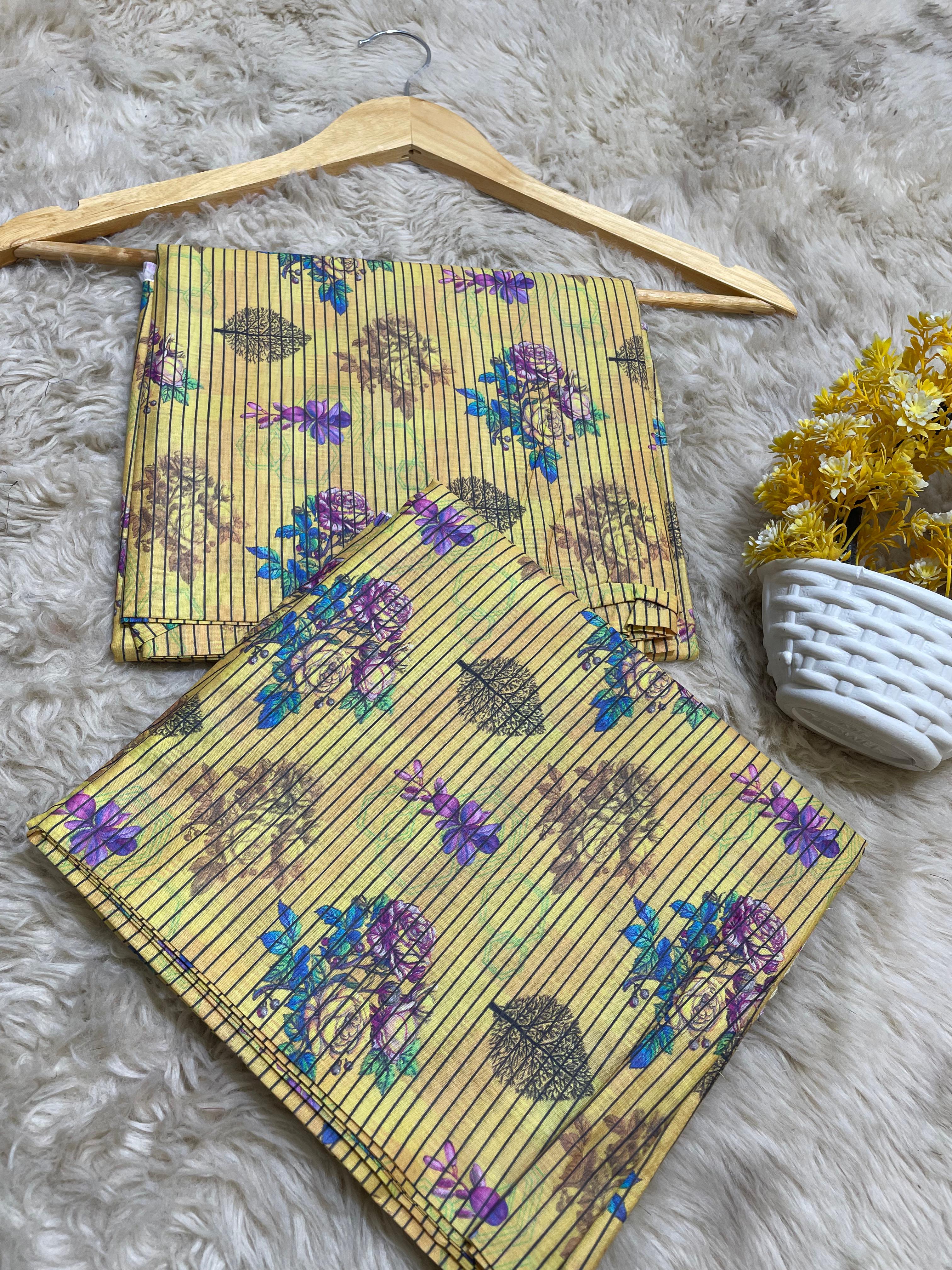 Nishat Printed Lawn 2pc (Unstitched)