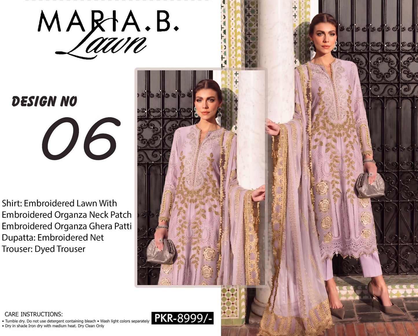 Maria b Embroidered collection (unstitched)