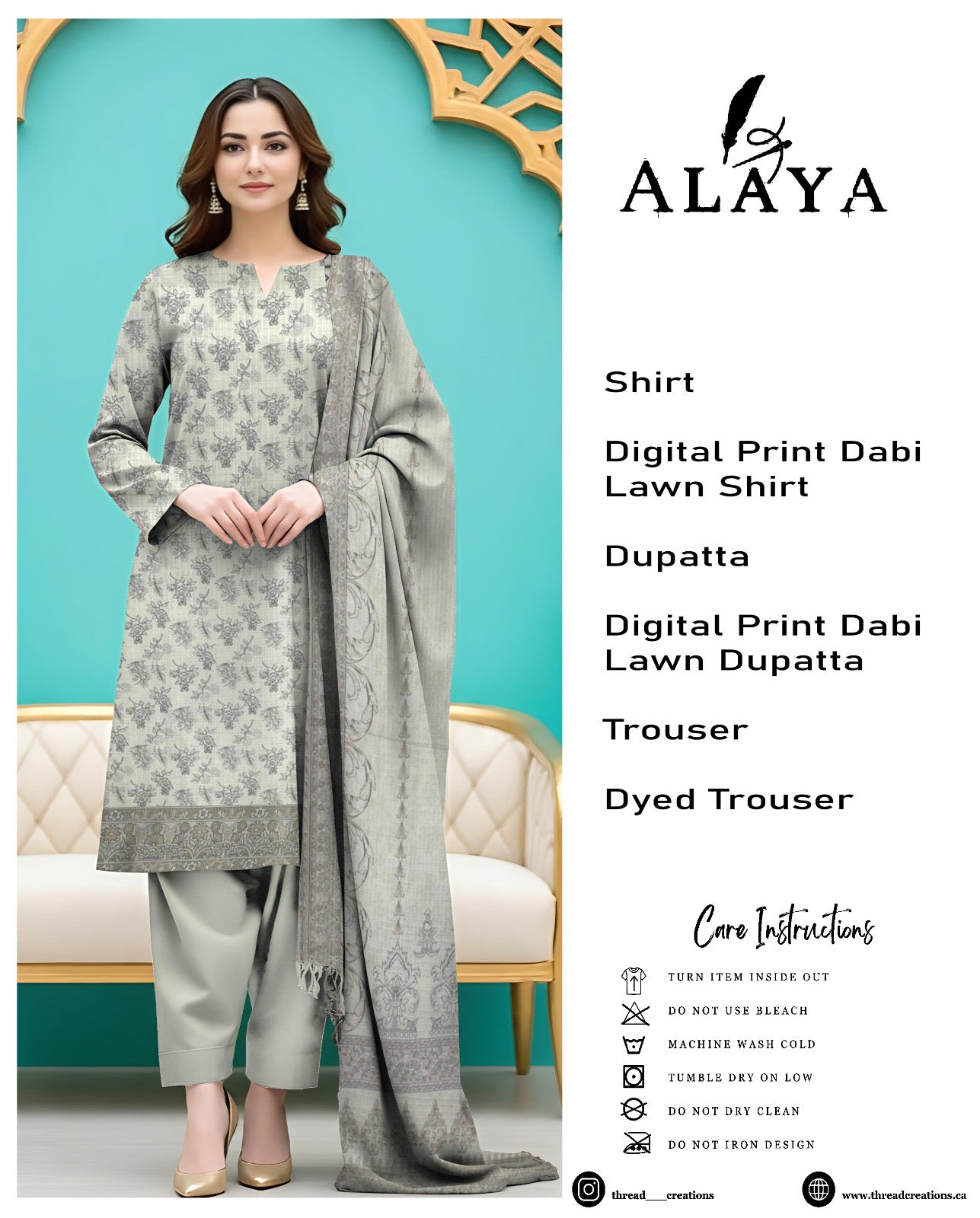 Lawn Mother Collection Doria Dabi 3 pic