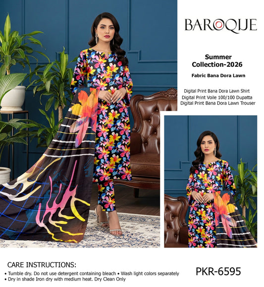 Lawn Bana Doria 3 pic