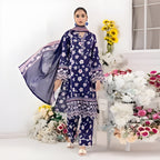 Ego Printed Lawn three piece (Unstitched)