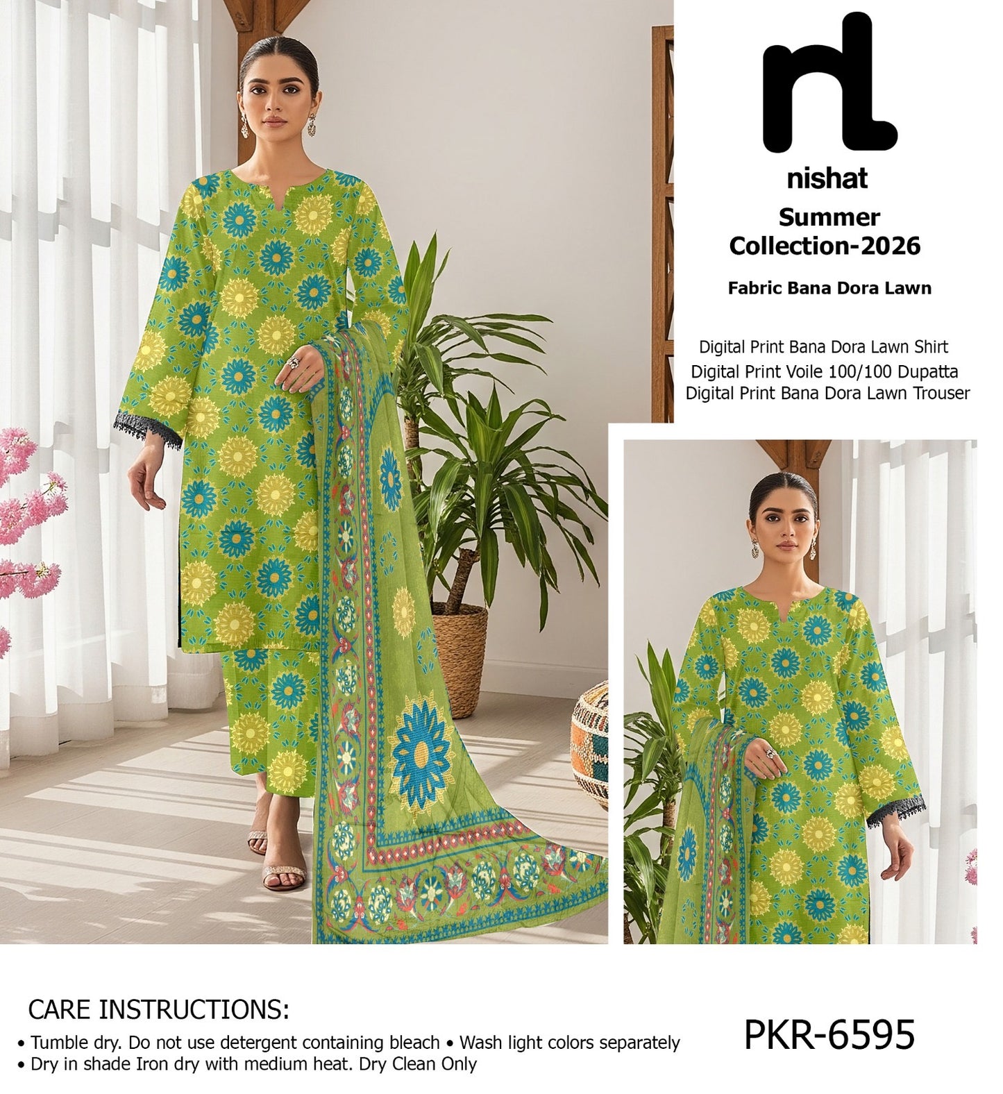 Lawn Bana Doria 3 pic