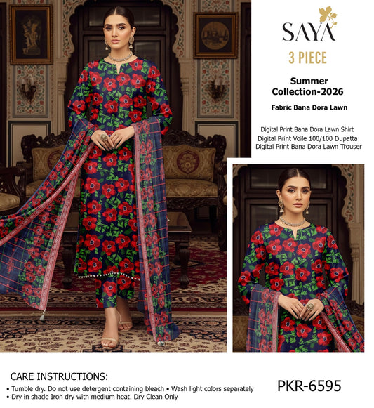 Lawn Bana Doria 3 pic