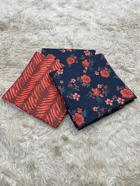 Sapphire Khaddar Three Piece (Unstitched)