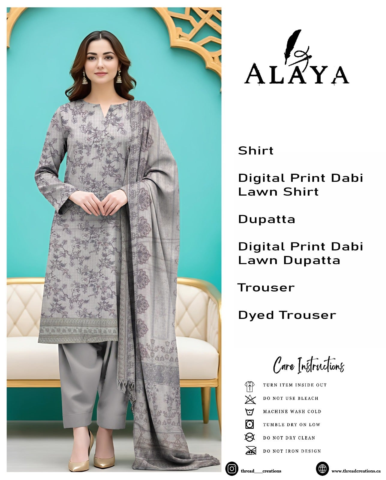 Lawn Mother Collection Doria Dabi 3 pic