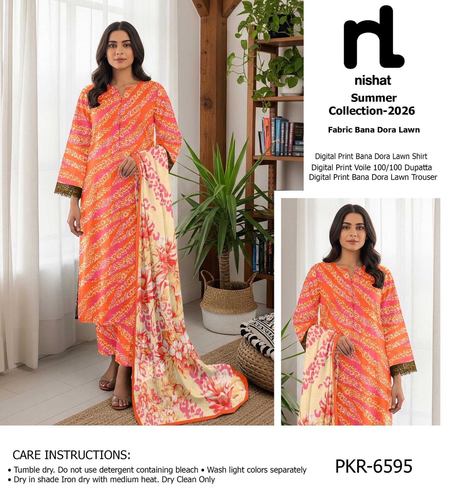 Lawn Bana Doria 3 pic