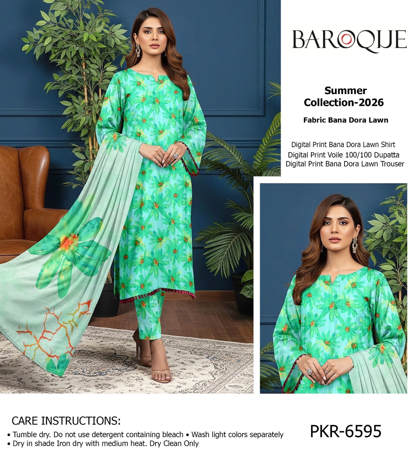 Lawn Bana Doria 3 pic