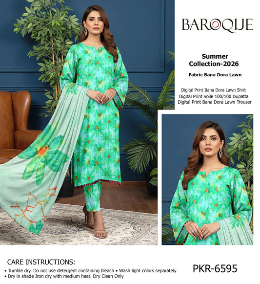 Lawn Bana Doria 3 pic