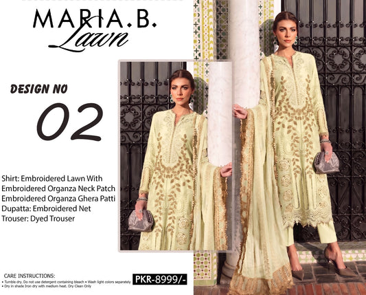 Maria b Embroidered collection (unstitched)