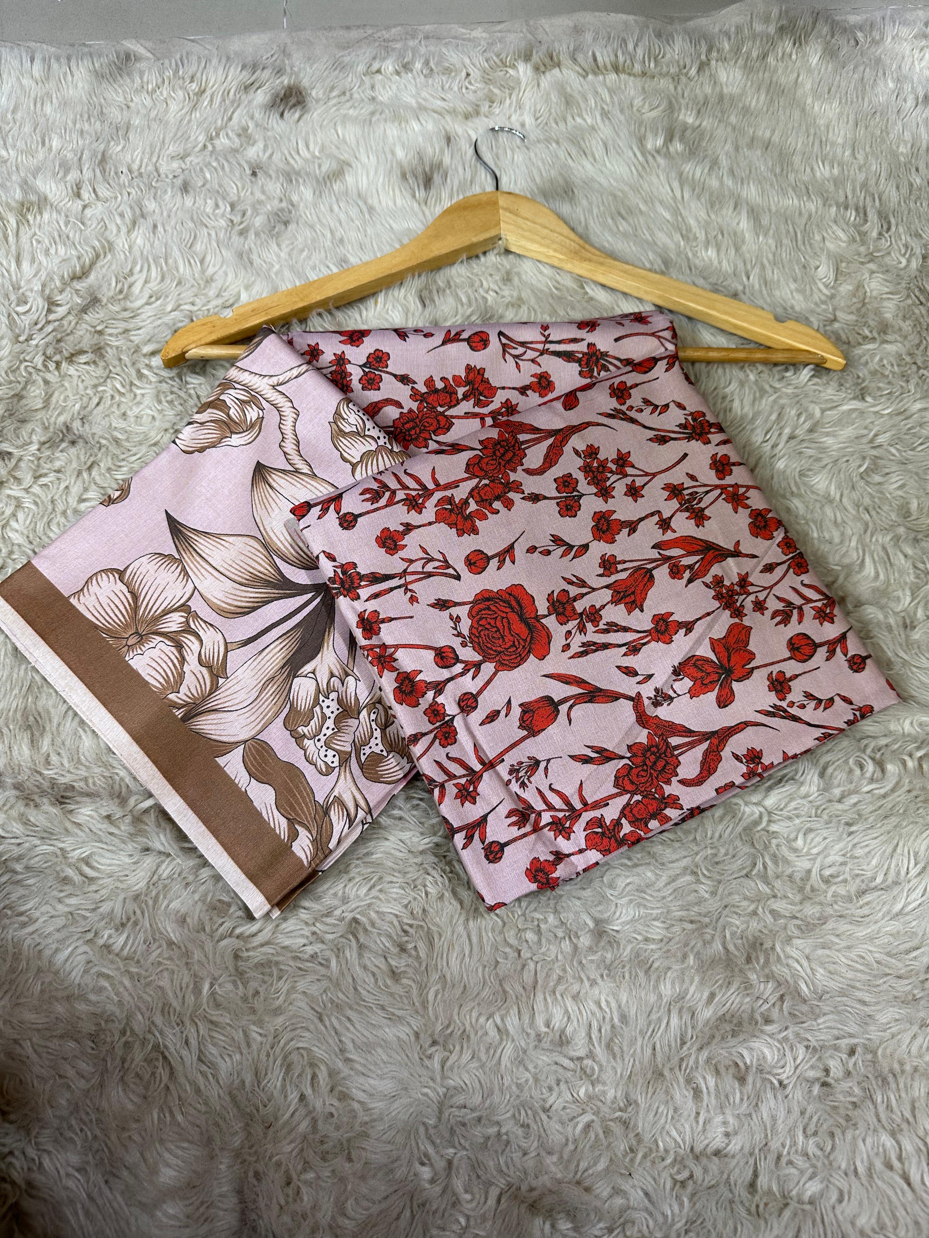 Maria B Shamray Three Piece (Unstitched)