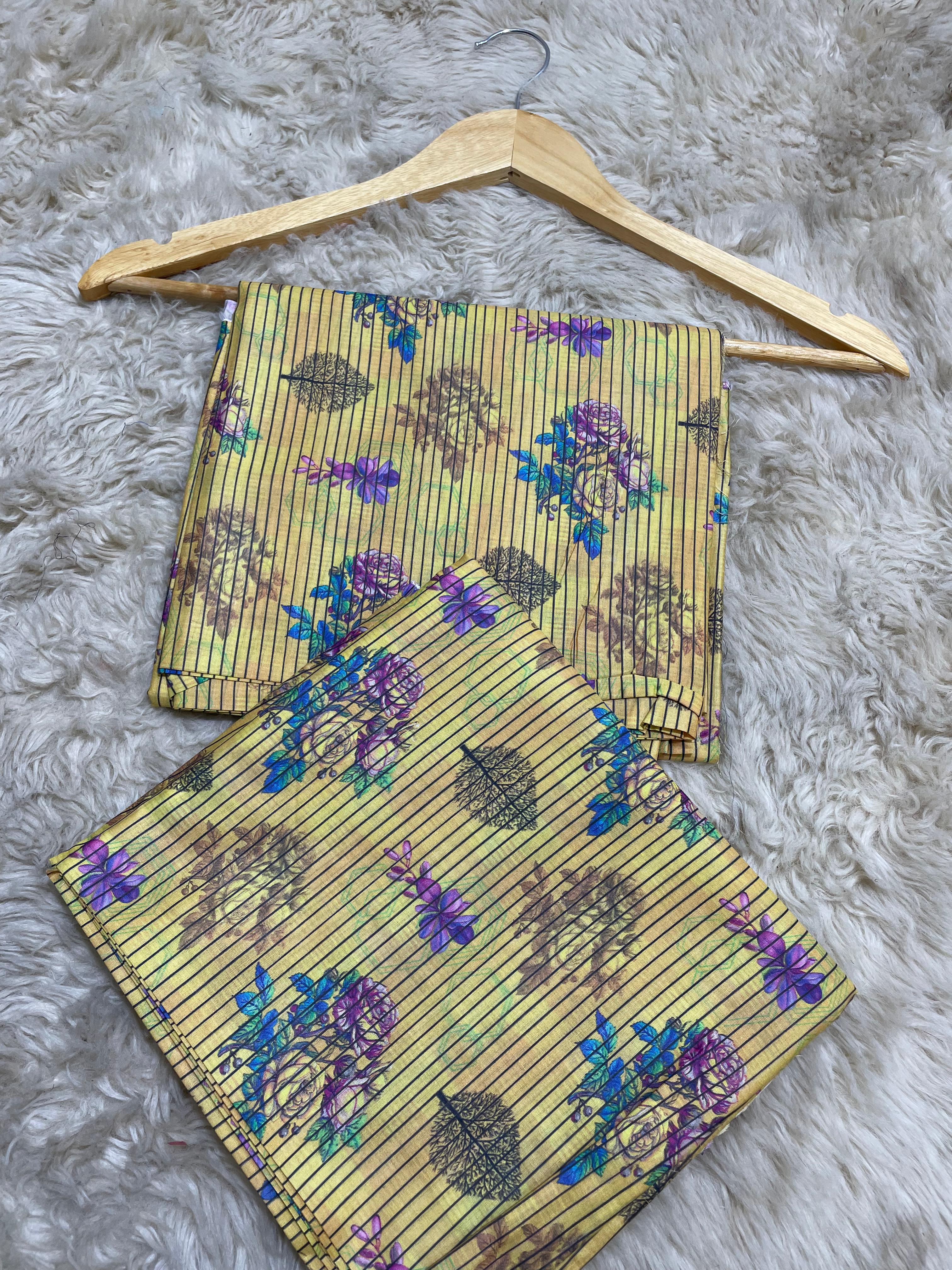 Nishat Printed Lawn 2pc (Unstitched)