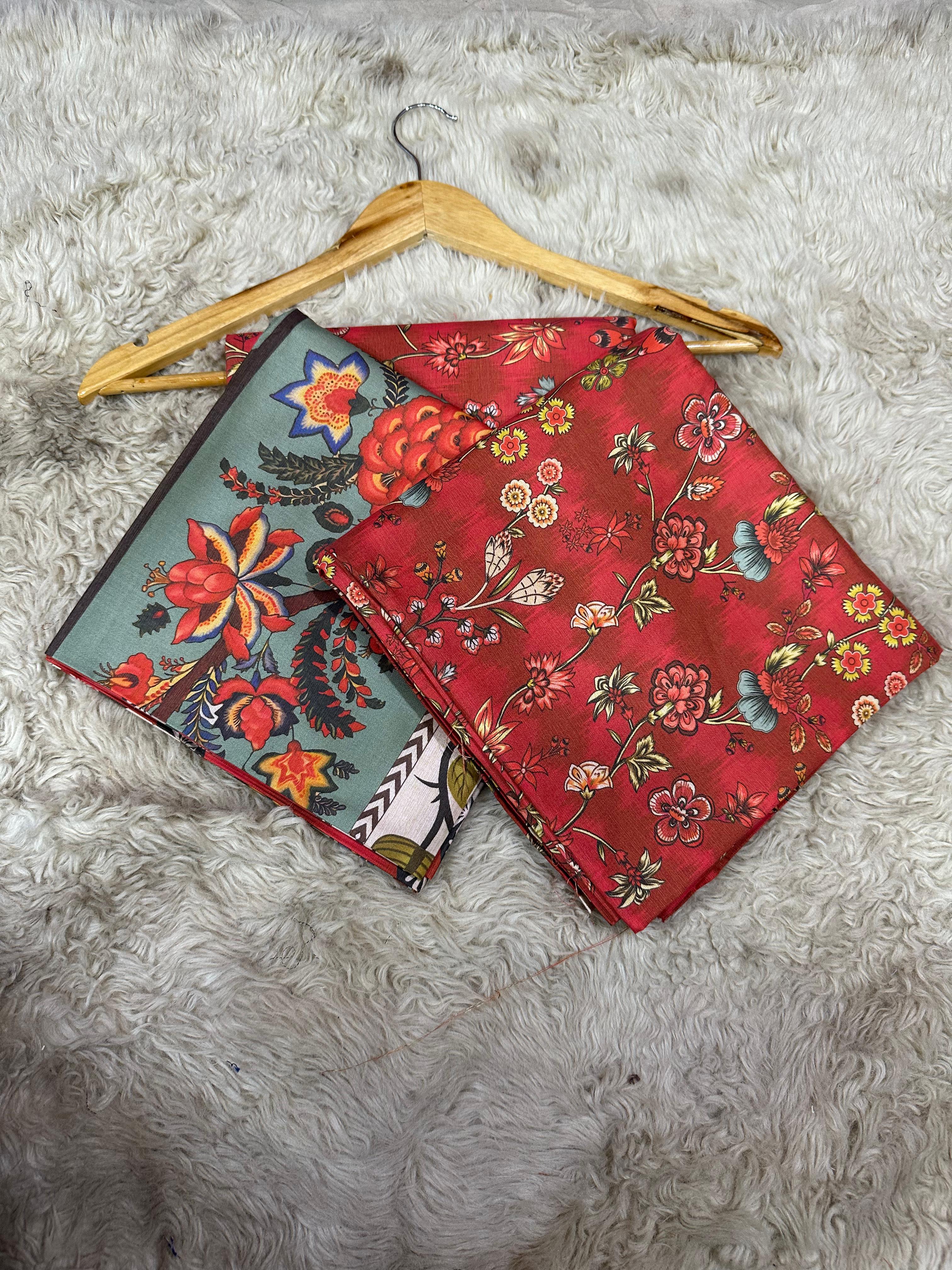Maria B Shamray Three Piece (Unstitched)