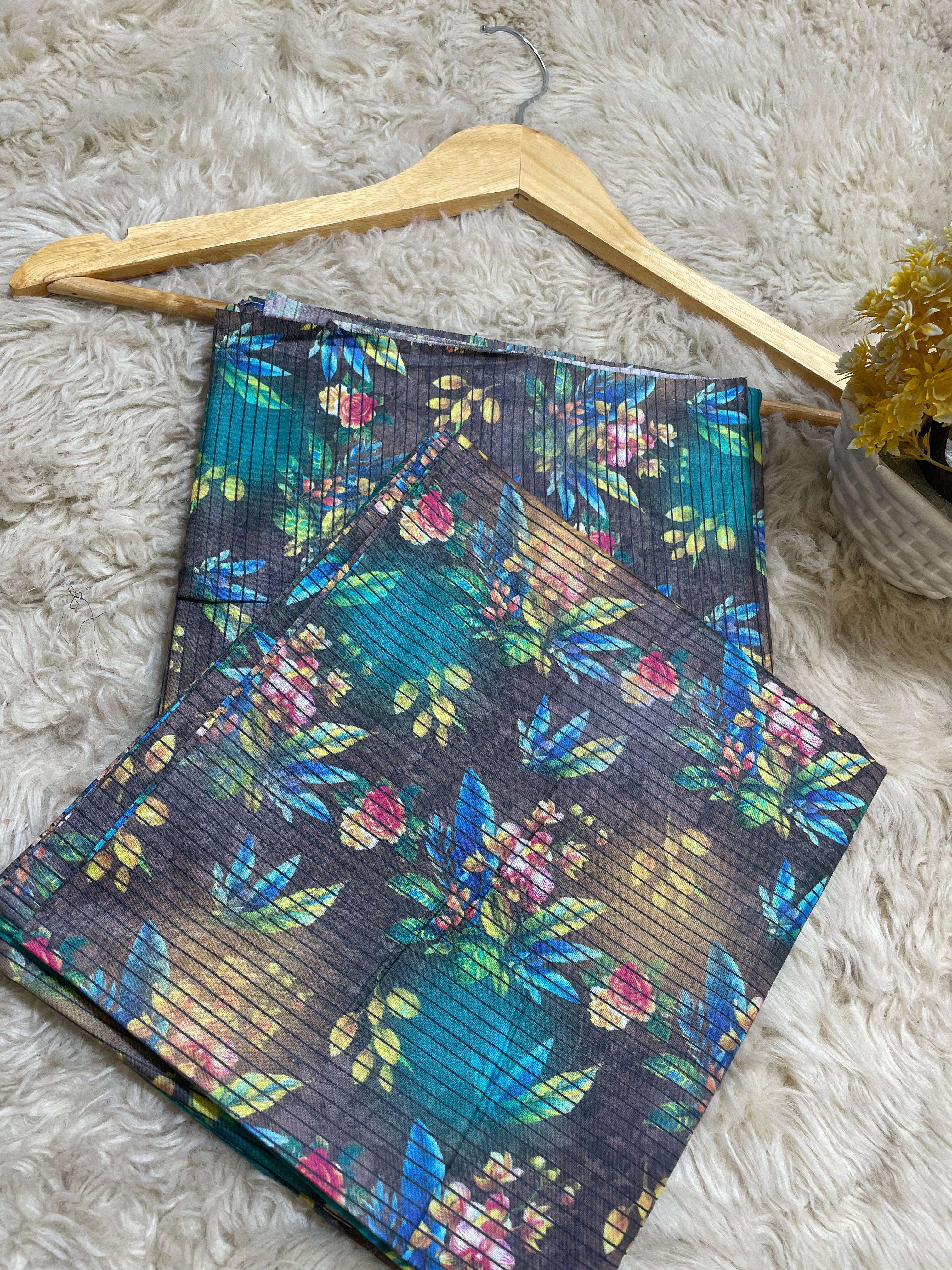 Nishat Printed Lawn 2pc (Unstitched)