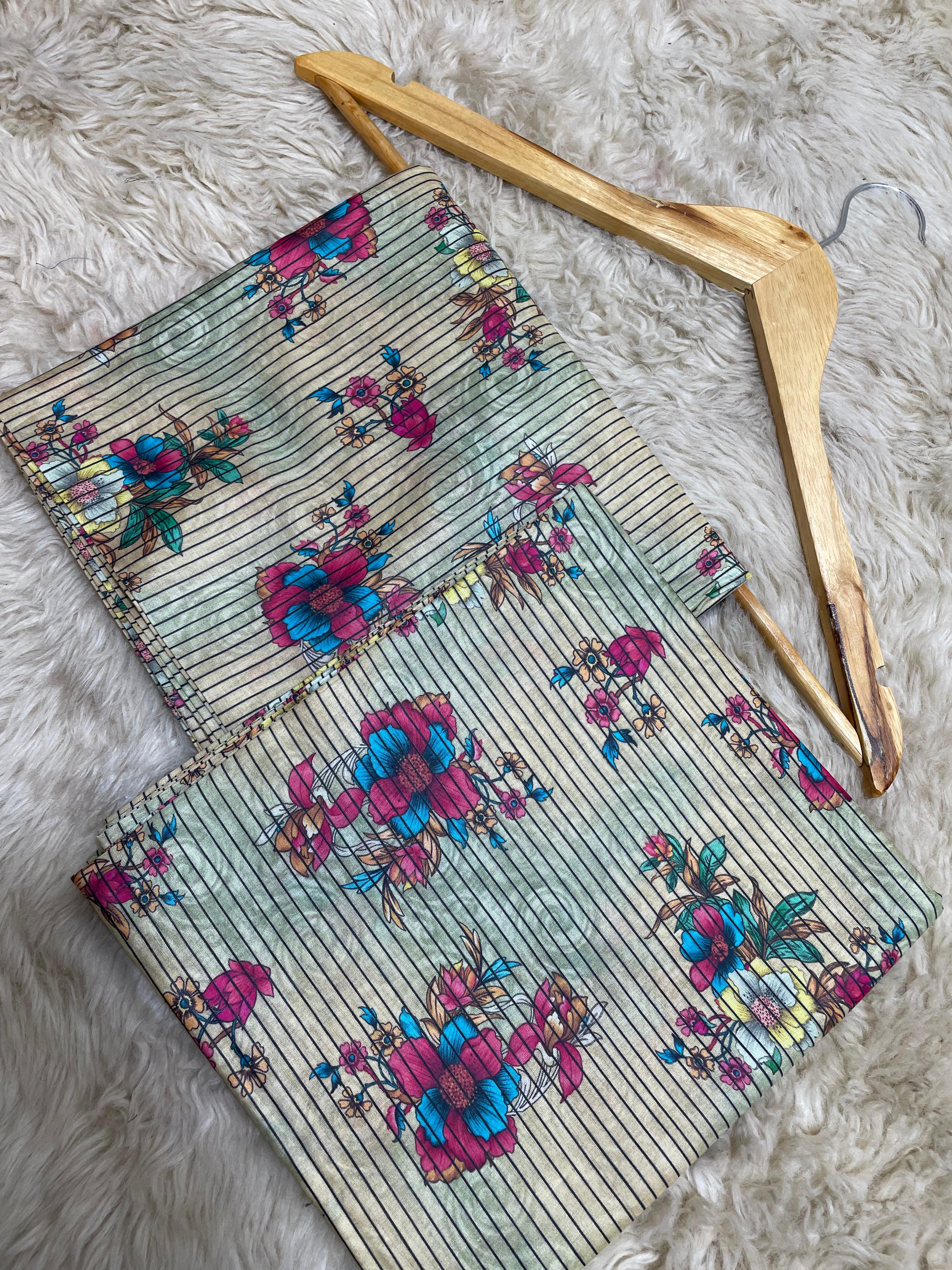 Nishat Printed Lawn 2pc (Unstitched)