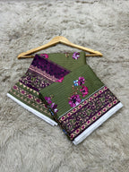 Shanaya Linen Three Piece (Unstitched)