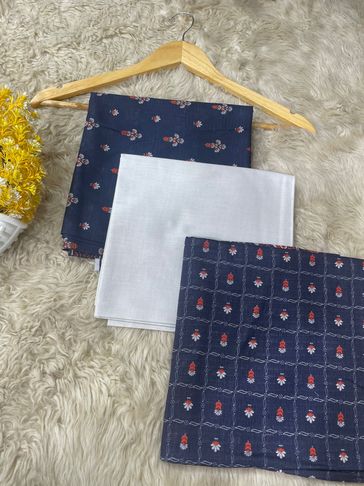 Chawala Printed Lawn Three Piece (Unstitched)