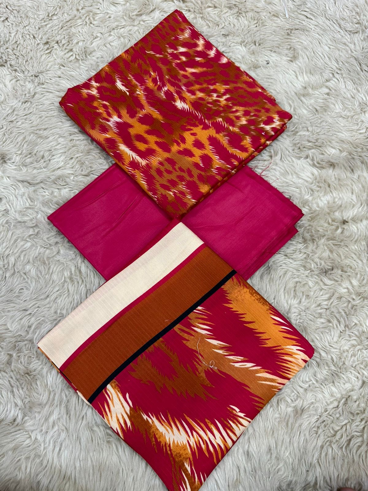 Barooque printed 3p (unstitched)