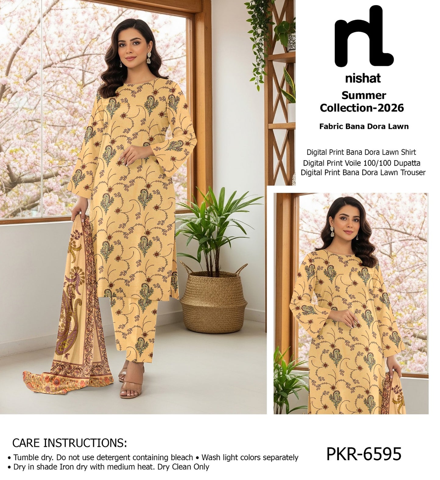 Lawn Bana Doria 3 pic