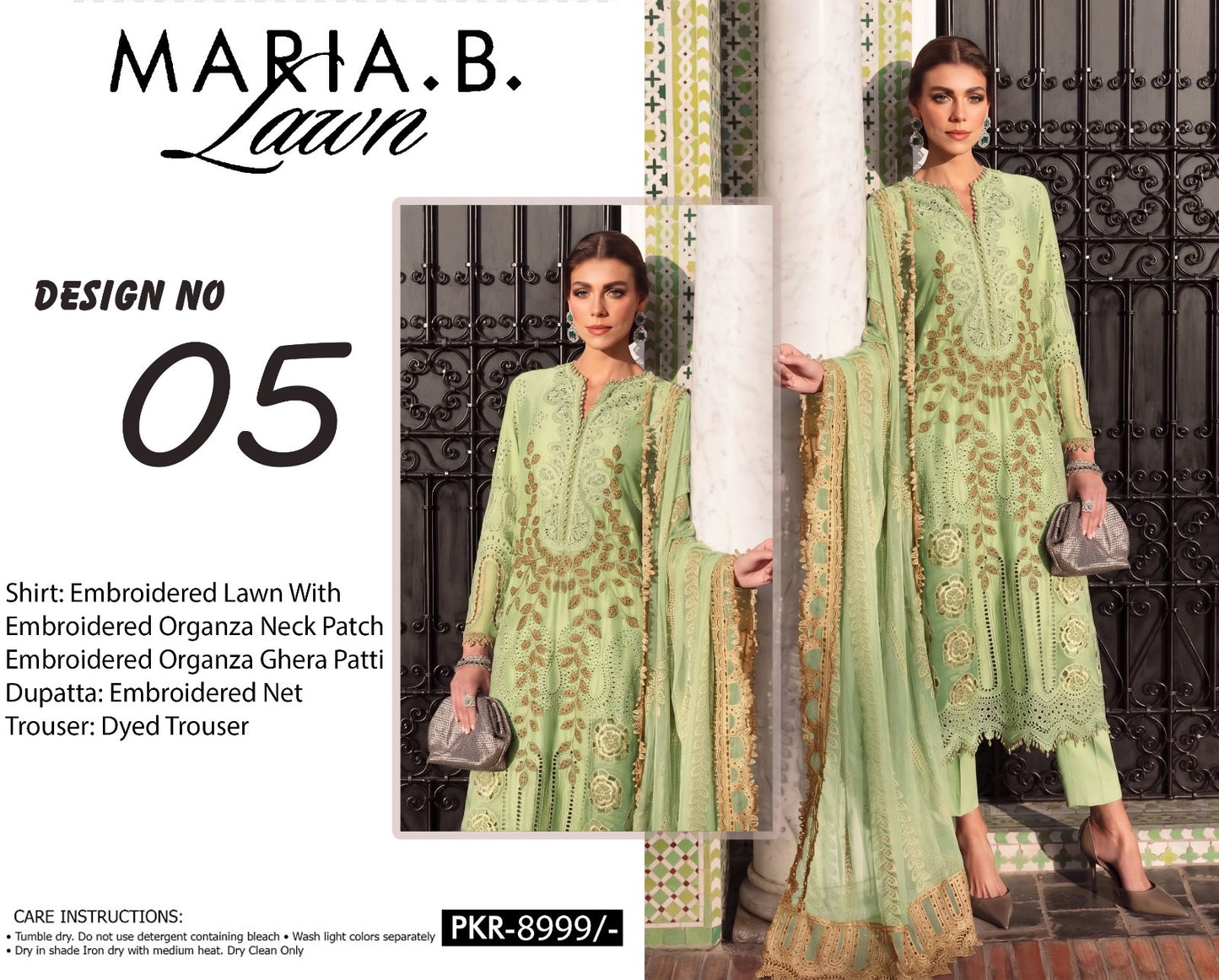 Maria b Embroidered collection (unstitched)