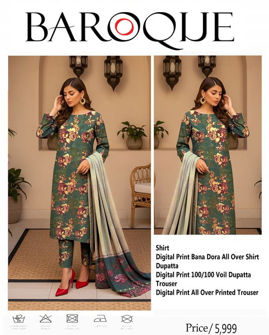 Lawn Bana Doria 3 pic