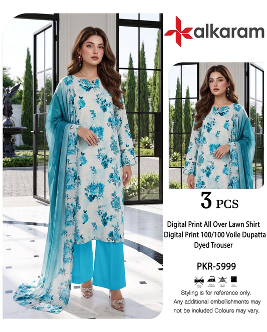 Alkaram lawn 90/70