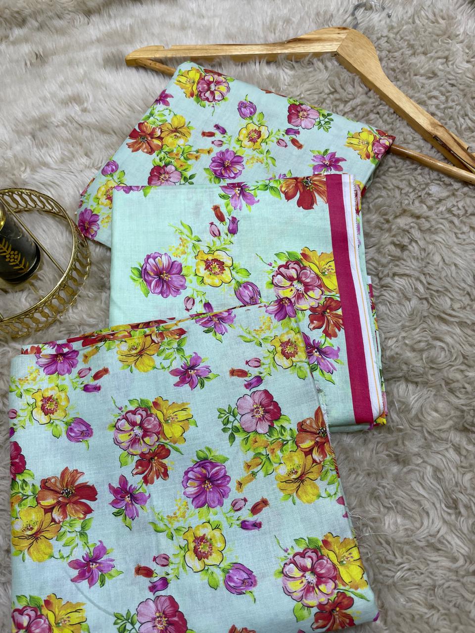 Breeze printed lawn 3p (unstitched)