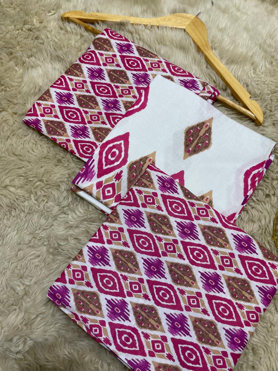 Breeze printed lawn 3p (unstitched)