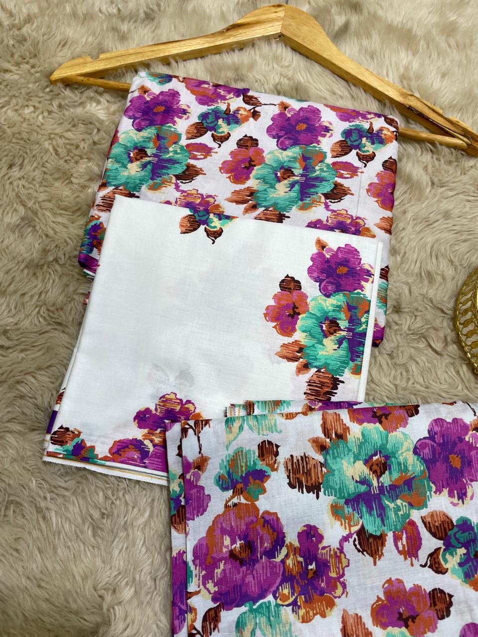 Breeze printed lawn 3p (unstitched)