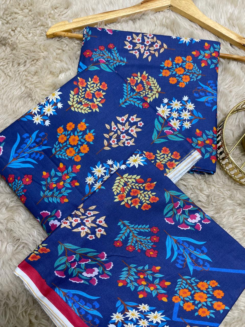 Breeze printed lawn 3p (unstitched)