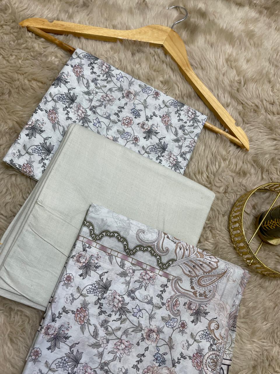 Maria b printed lawn mother collection 3p ( unstitched)