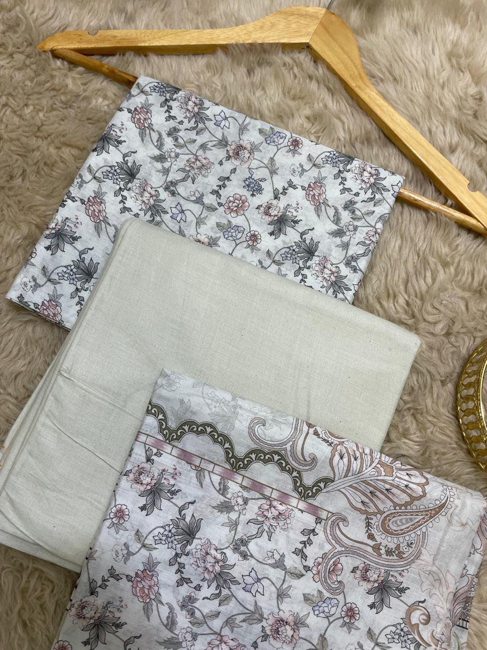 Maria b printed lawn mother collection 3p ( unstitched)