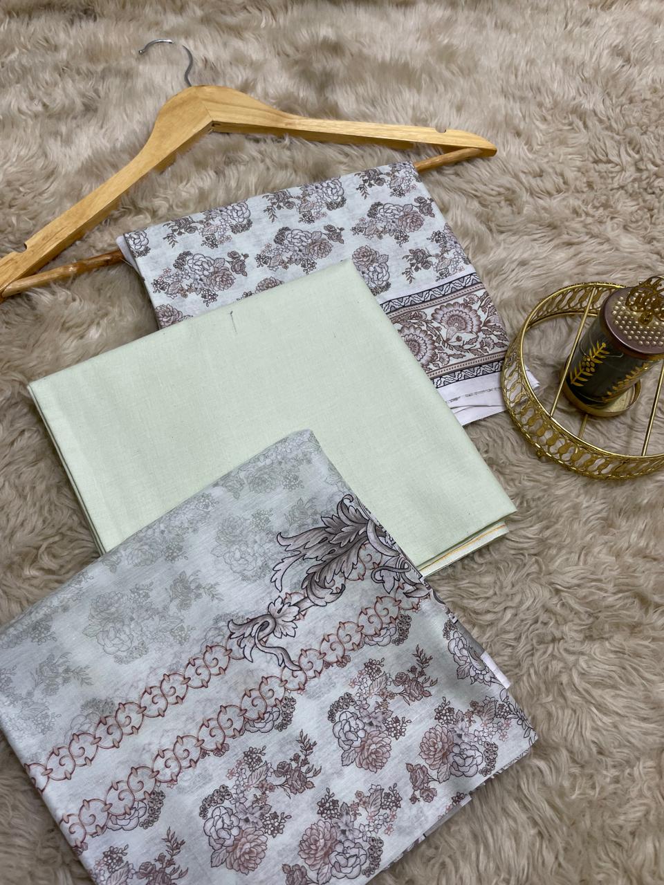 Maria b printed lawn mother collection 3p ( unstitched)