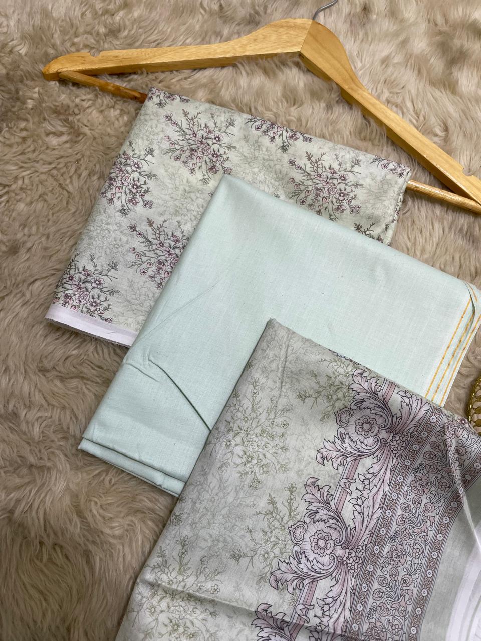 Maria b printed lawn mother collection 3p ( unstitched)
