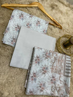 Maria b printed lawn mother collection 3p ( unstitched)