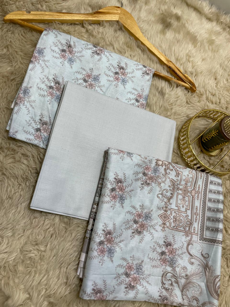 Maria b printed lawn mother collection 3p ( unstitched)