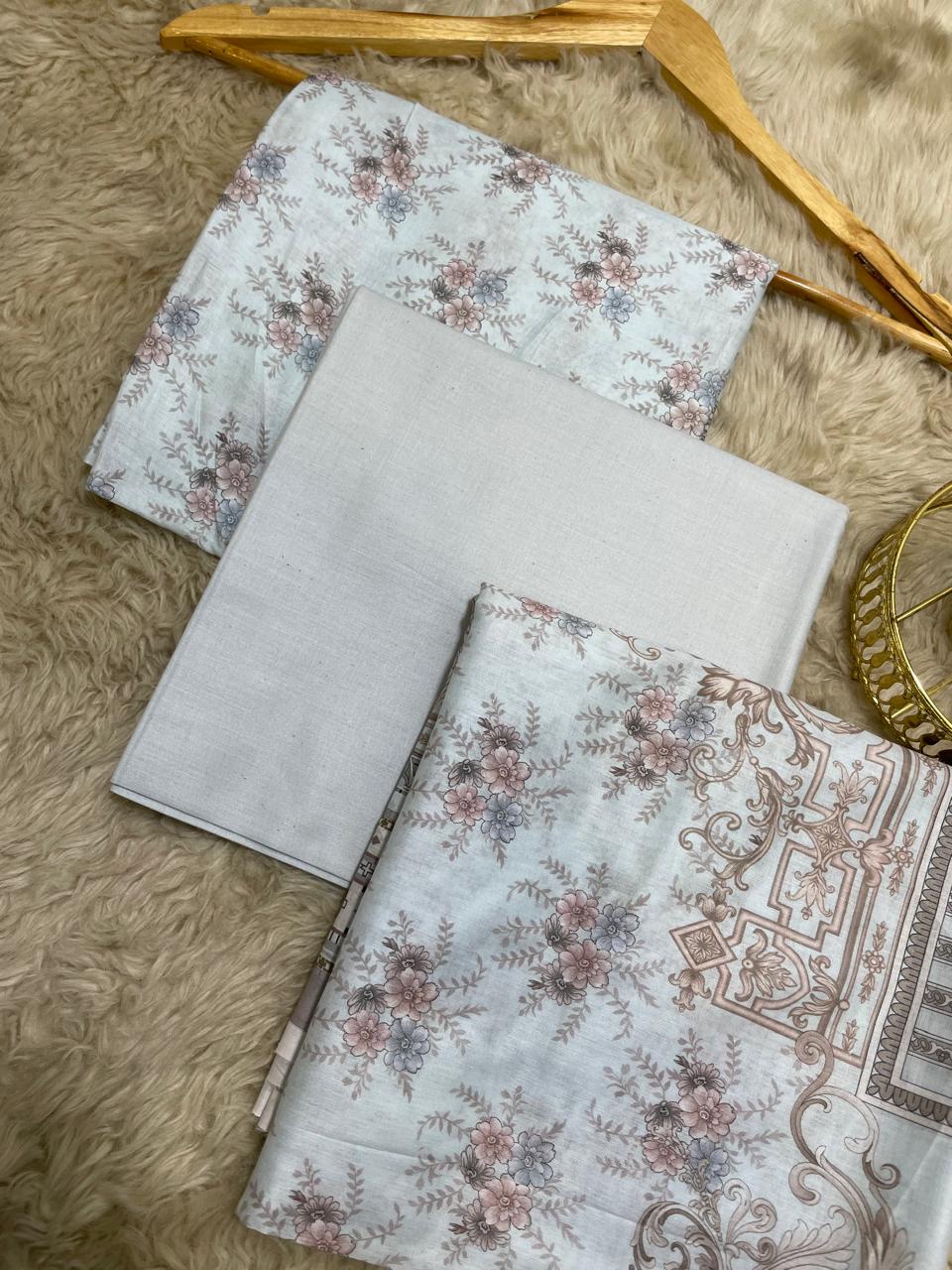 Maria b printed lawn mother collection 3p ( unstitched)