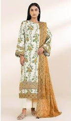 Sapphire Printed Lawn Three piece (unstitched)