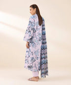Sapphire Printed Lawn Three piece (unstitched)