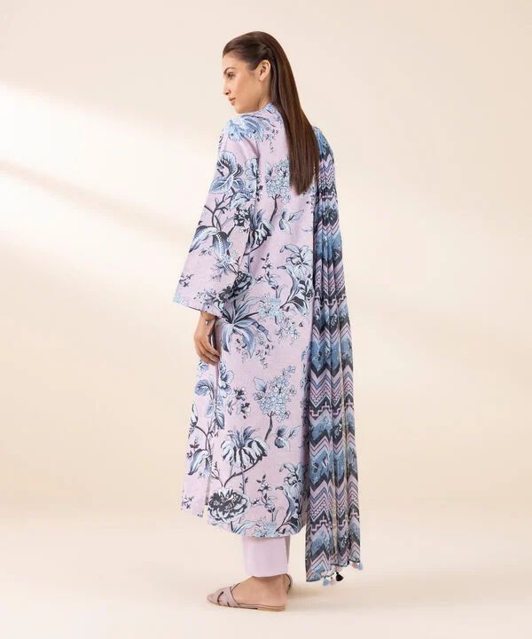 Sapphire Printed Lawn Three piece (unstitched)
