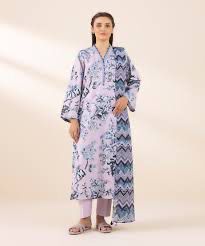 Sapphire Printed Lawn Three piece (unstitched)