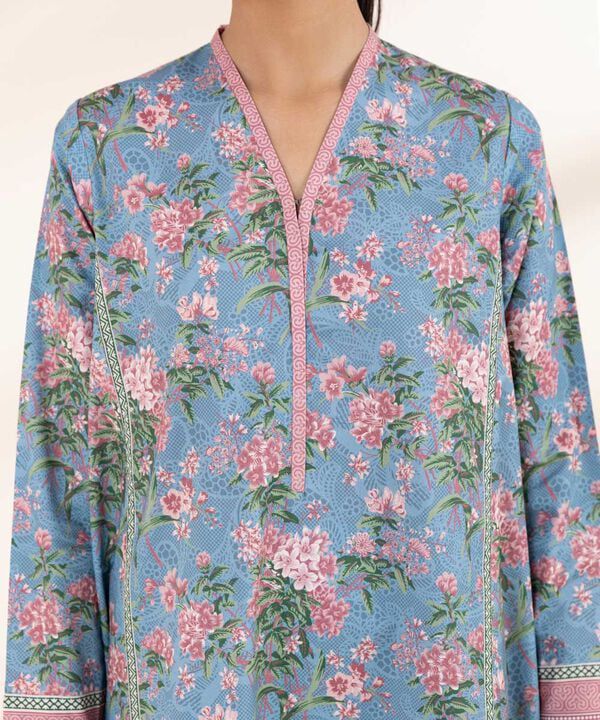 Sapphire Printed Lawn Three piece (unstitched)