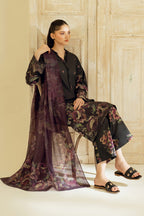 Iznik Printed Lawn Three Piece (Unstitched)