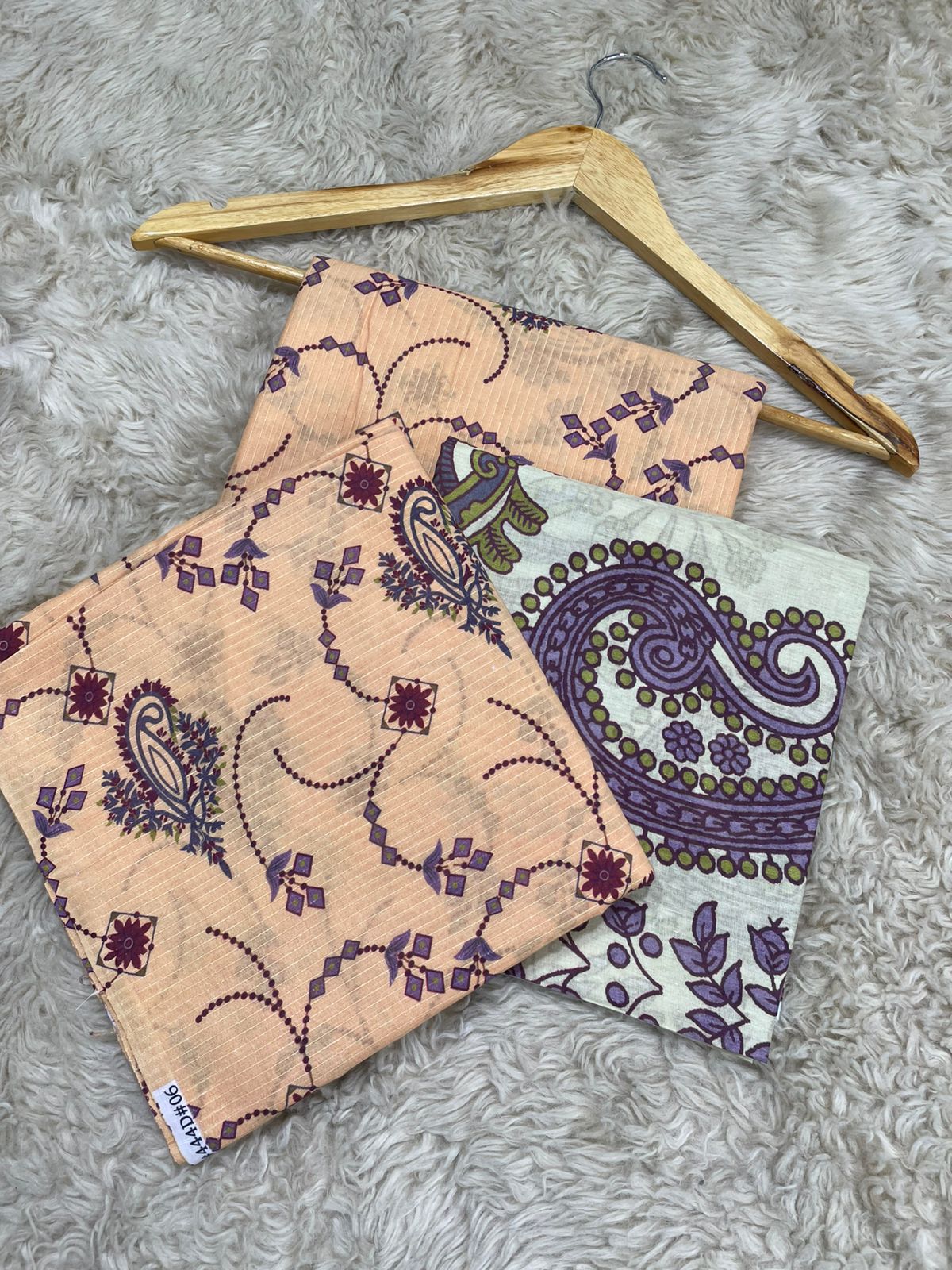 Nishat Printed Bana Dora Lawn Three piece (Unstitched)