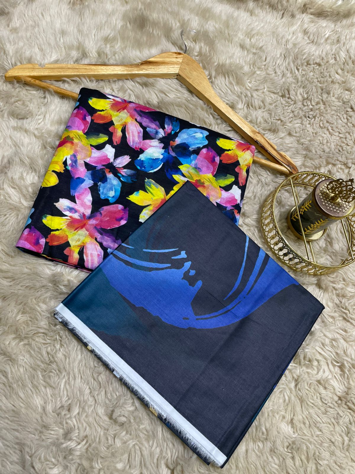 Baroque Printed Lawn Three Piece (Unstitched)