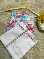 Baroque Printed Lawn Three Piece (Unstitched)