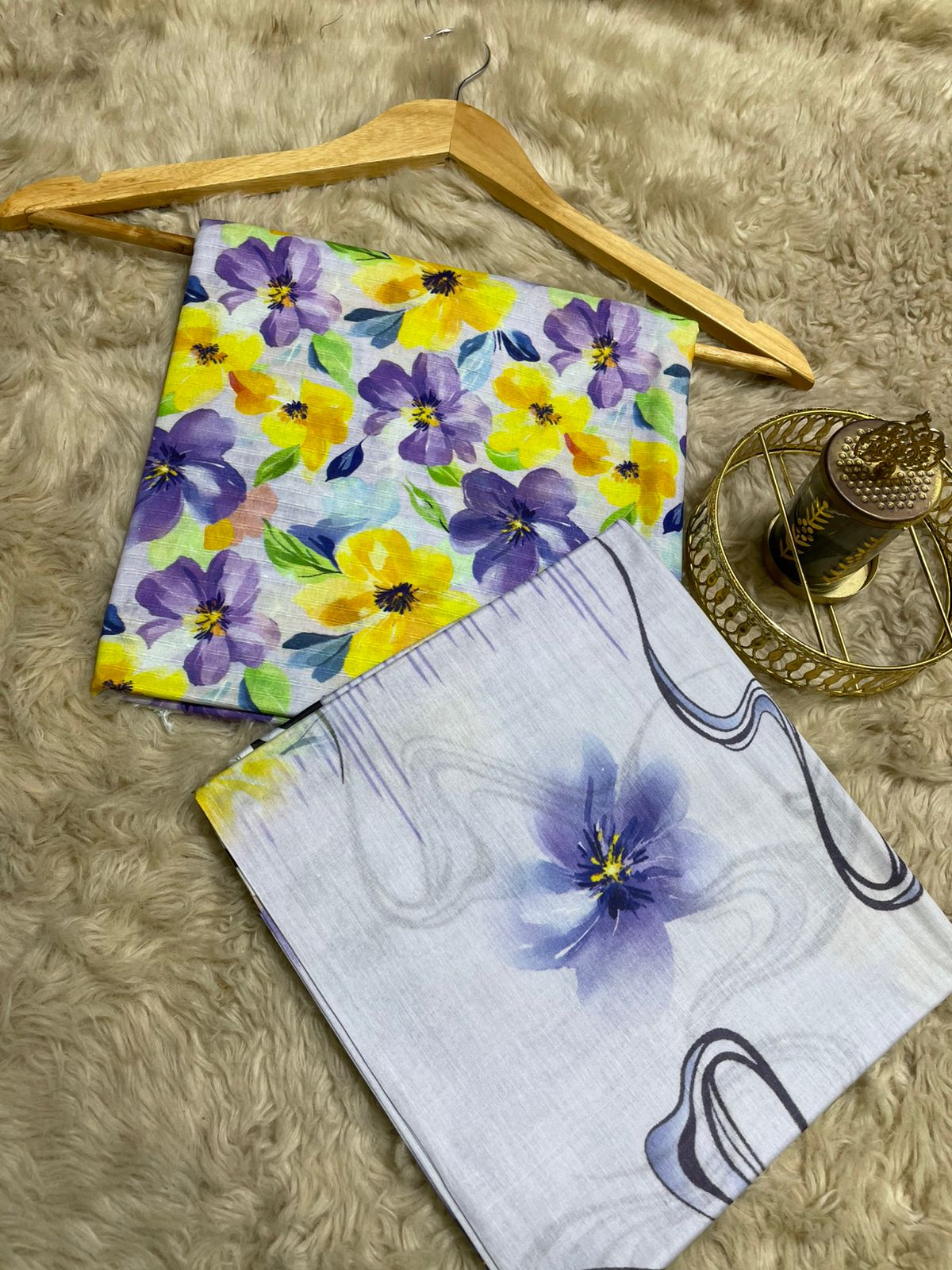 Baroque Printed Lawn Three Piece (Unstitched)